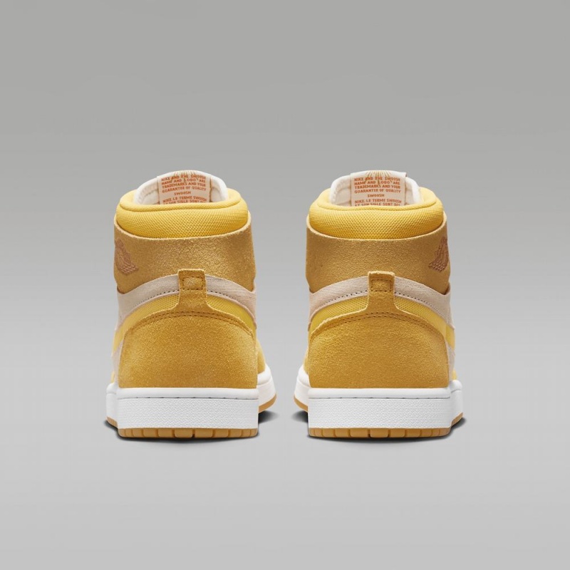 Nike Air Jordan 1 Zoom CMFT 2 Naisten Kengät Keltainen Vaaleankeltainen Oranssi | 602OHJFRV