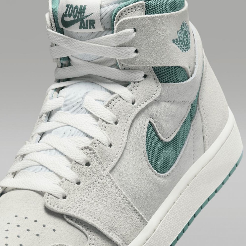Nike Air Jordan 1 Zoom CMFT 2 Naisten Kengät Valkoinen Vaaleanvihreä | 857GBADHV