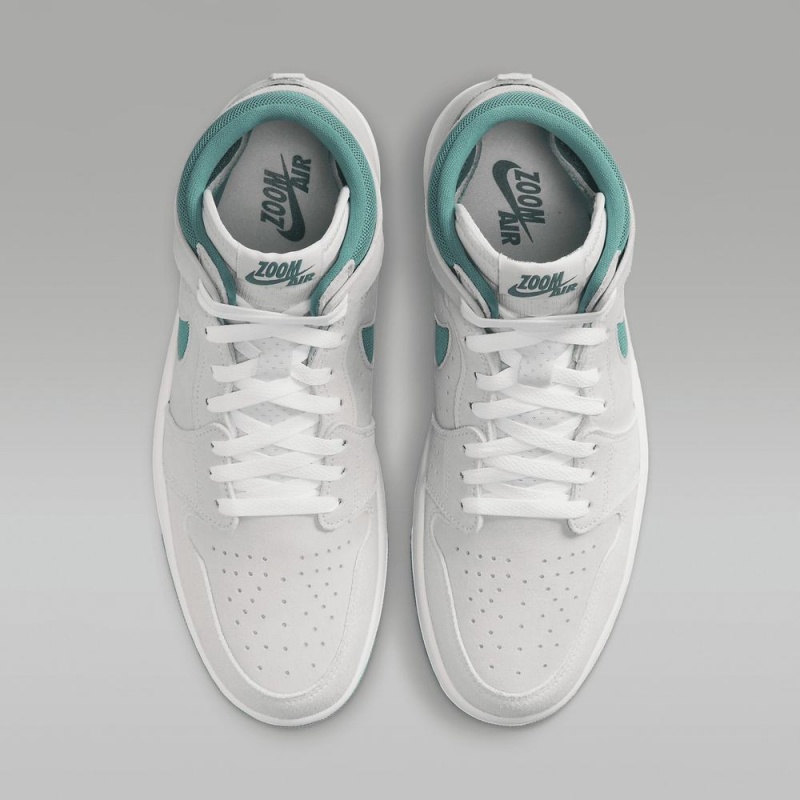 Nike Air Jordan 1 Zoom CMFT 2 Naisten Kengät Valkoinen Vaaleanvihreä | 857GBADHV