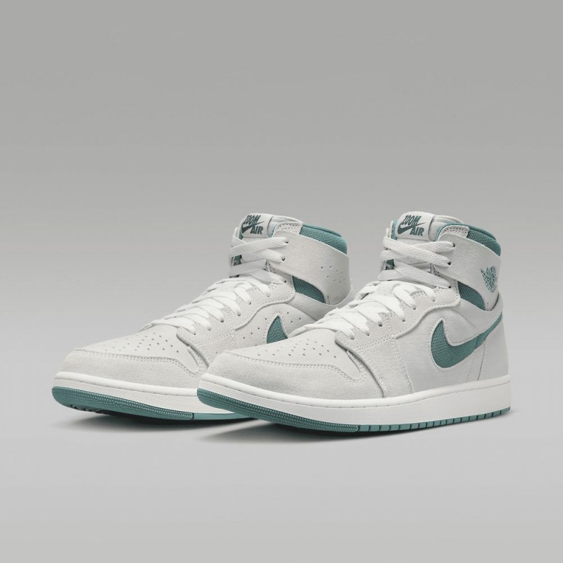 Nike Air Jordan 1 Zoom CMFT 2 Naisten Kengät Valkoinen Vaaleanvihreä | 857GBADHV