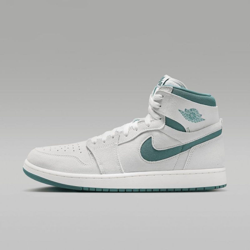 Nike Air Jordan 1 Zoom CMFT 2 Naisten Kengät Valkoinen Vaaleanvihreä | 857GBADHV