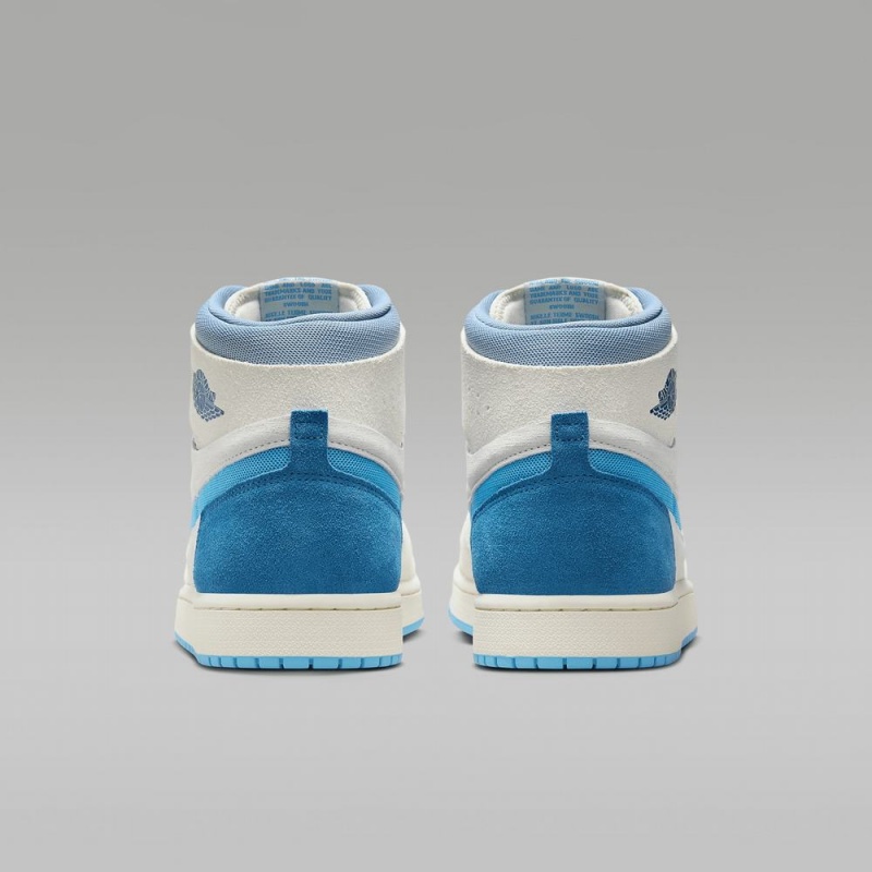 Nike Air Jordan 1 Zoom CMFT 2 Naisten Kengät Valkoinen Vaaleansininen | 267BRHONP