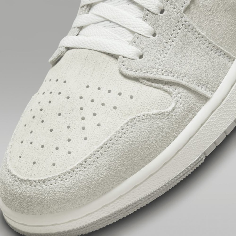 Nike Air Jordan 1 Zoom CMFT 2 Naisten Kengät Valkoinen Vaaleanhopea Harmaat | 856JKVMFC