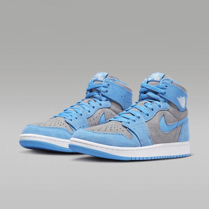 Nike Air Jordan 1 Zoom CMFT 2 Naisten Kengät Sininen Harmaat | 105QXDELJ