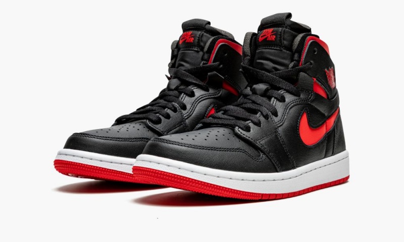 Nike Air Jordan 1 Zoom CMFT 'Bred' Naisten Kengät Mustat Punainen Valkoinen | 829OSYLVR