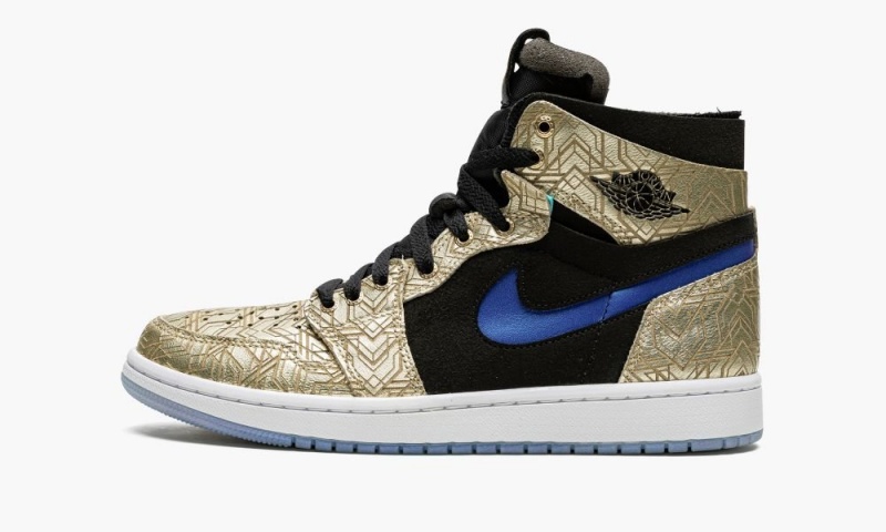 Nike Air Jordan 1 Zoom CMFT GC 'Gold Laser' Miesten Kengät Kultaiset Mustat | 705IDYAUW