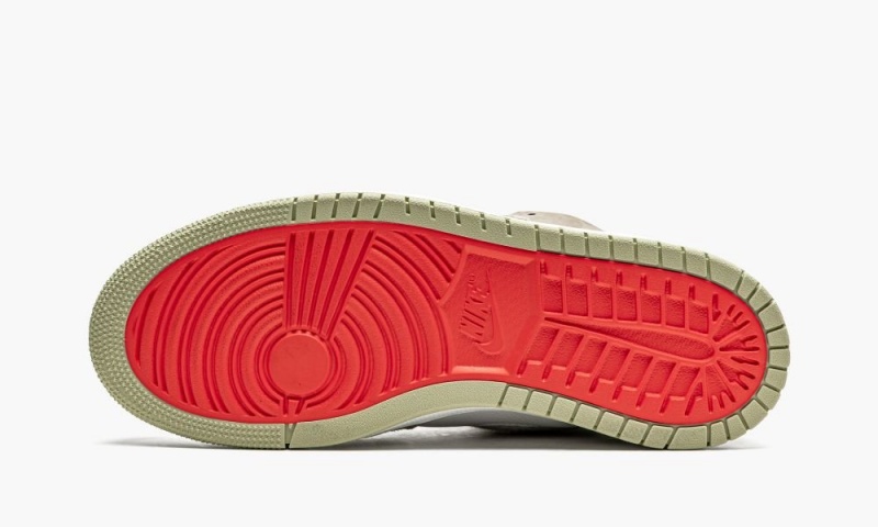 Nike Air Jordan 1 Zoom CMFT 'Olive Aura' Naisten Kengät Valkoinen Harmaat Oliivinvihreä | 603QXOBLM