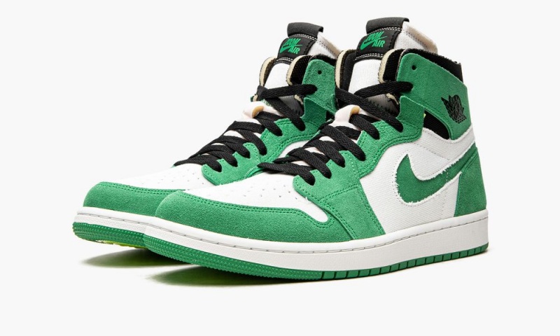 Nike Air Jordan 1 Zoom CMFT 'Stadium Green' Naisten Kengät Vihreä Mustat Valkoinen | 361LOYIBU