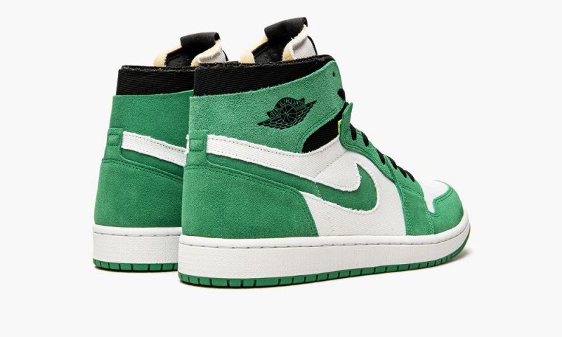 Nike Air Jordan 1 Zoom CMFT 'Stadium Green' Naisten Kengät Vihreä Mustat Valkoinen | 361LOYIBU