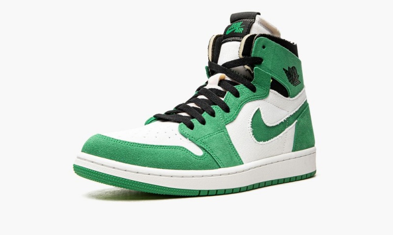 Nike Air Jordan 1 Zoom CMFT 'Stadium Green' Naisten Kengät Vihreä Mustat Valkoinen | 361LOYIBU