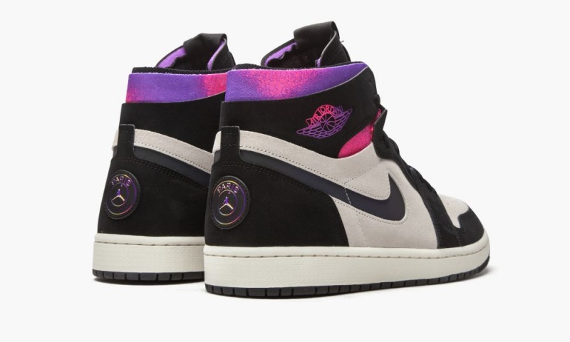 Nike Air Jordan 1 Zoom Mukavuus 'PSG' Miesten Kengät Valkoinen Mustat Violetit | 695ESIVHX