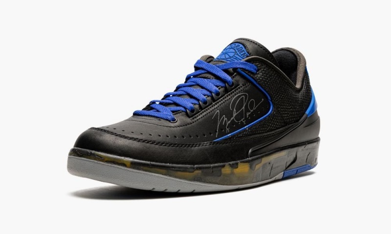 Nike Air Jordan 2 Low OG SP 'Off-White - Black/Blue' Miesten Kengät Mustat Sininen Harmaat | 745UHAWKP
