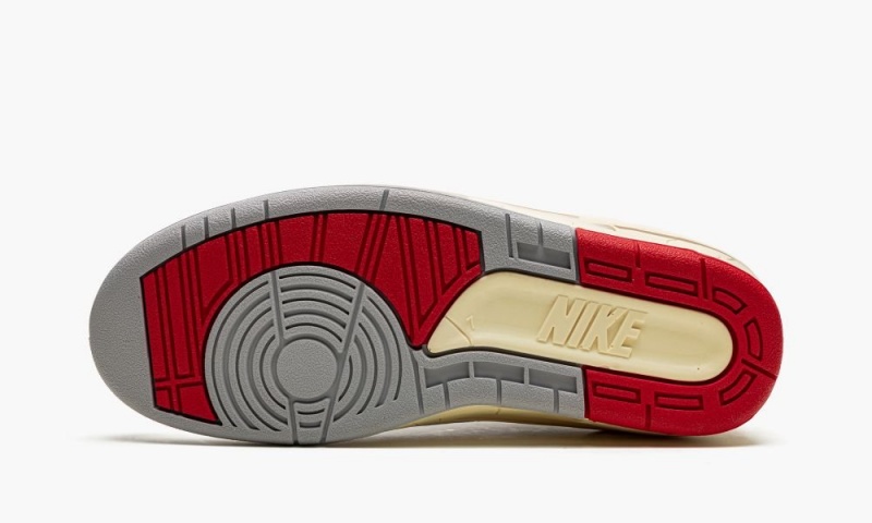 Nike Air Jordan 2 Low OG SP 'Off-White - Chicago' Miesten Kengät Valkoinen Mustat Punainen | 758TSQZKH