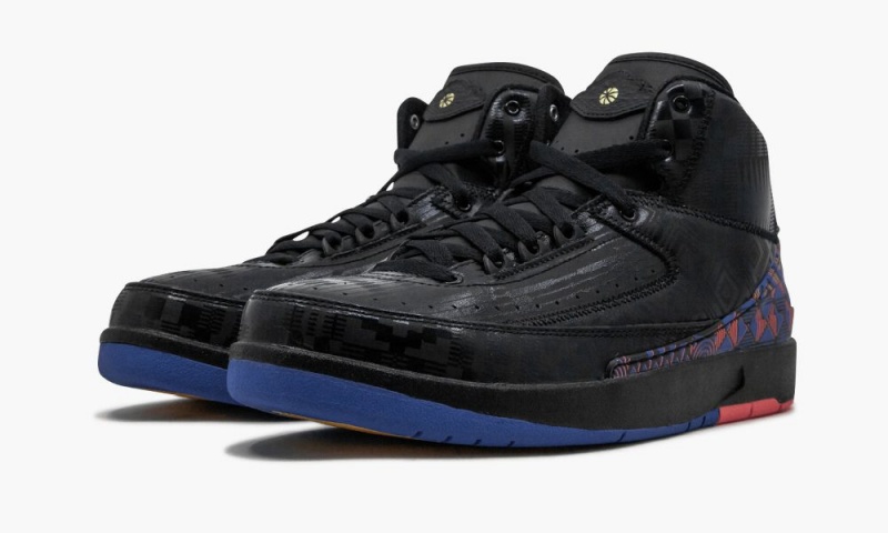 Nike Air Jordan 2 Retro BHM (GS) 'Black History Month' Lasten Kengät Mustat Metal Kultaiset Mustat | 835WBQPNK