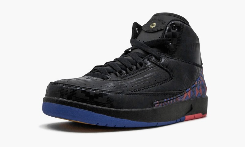 Nike Air Jordan 2 Retro BHM (GS) 'Black History Month' Lasten Kengät Mustat Metal Kultaiset Mustat | 835WBQPNK