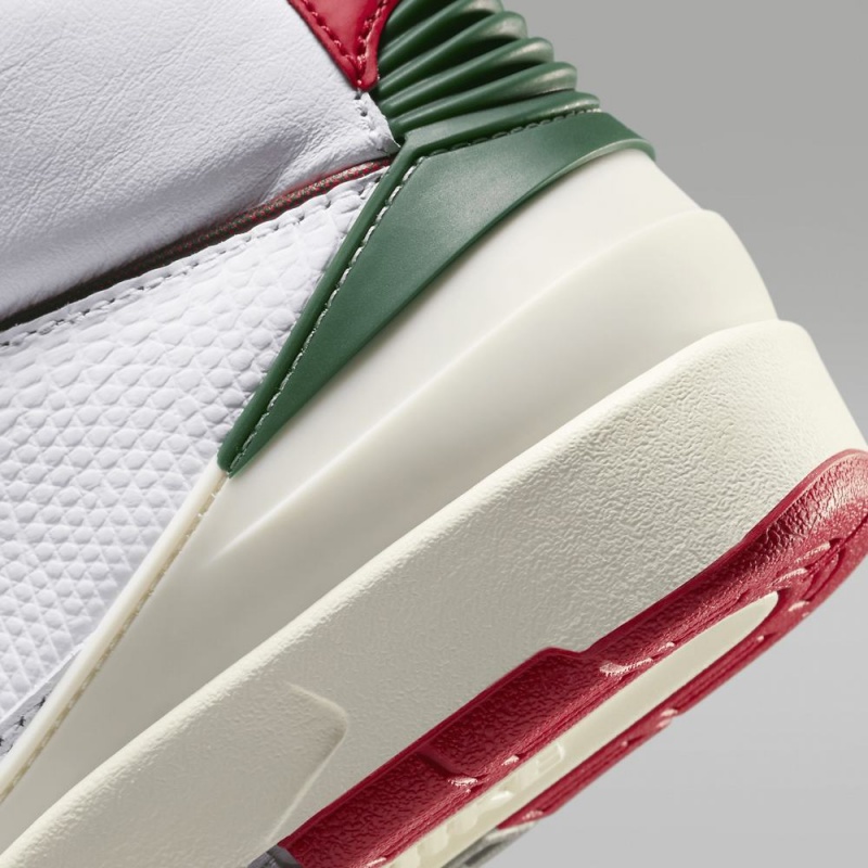 Nike Air Jordan 2 Retro Lasten Kengät Valkoinen Punainen | 723GMYSRV