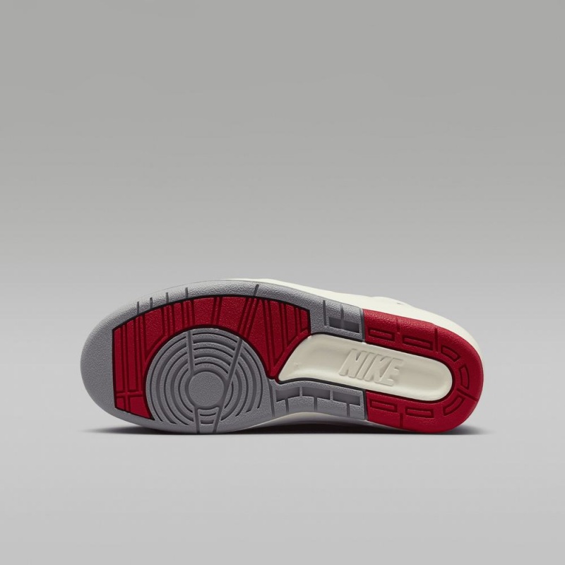Nike Air Jordan 2 Retro Lasten Kengät Valkoinen Punainen | 723GMYSRV