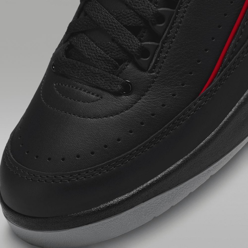 Nike Air Jordan 2 Retro Low Miesten Kengät Mustat Punainen | 612TWAQPO