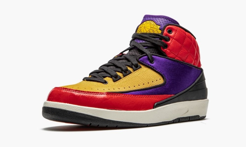 Nike Air Jordan 2 Retro 'Multicolor' Naisten Kengät Punainen Mustat Oranssi | 967NTVCKW