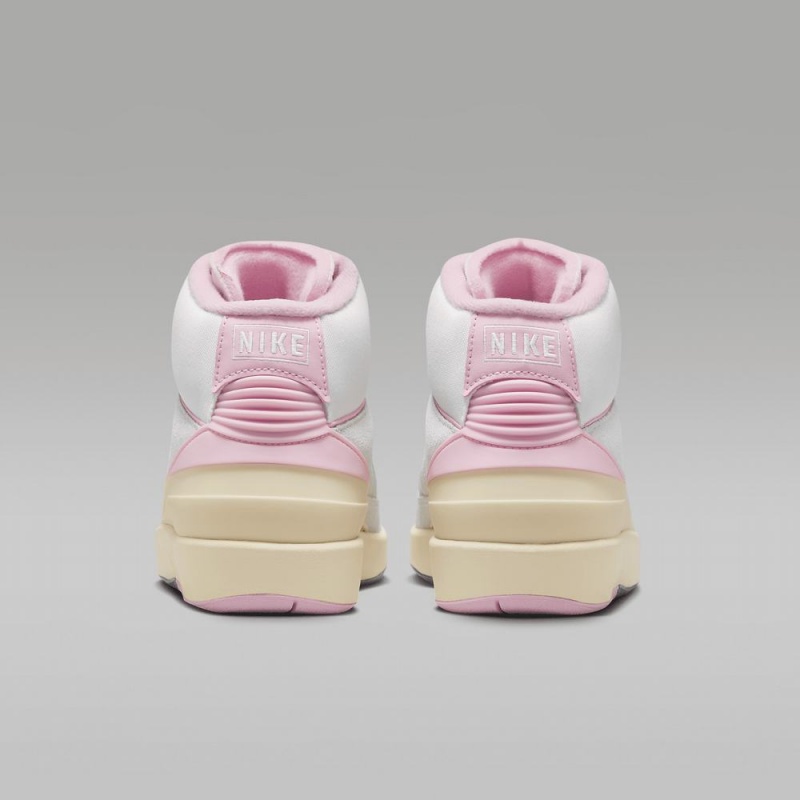 Nike Air Jordan 2 Retro Naisten Kengät Valkoinen Pinkki Punainen | 132LOISRX