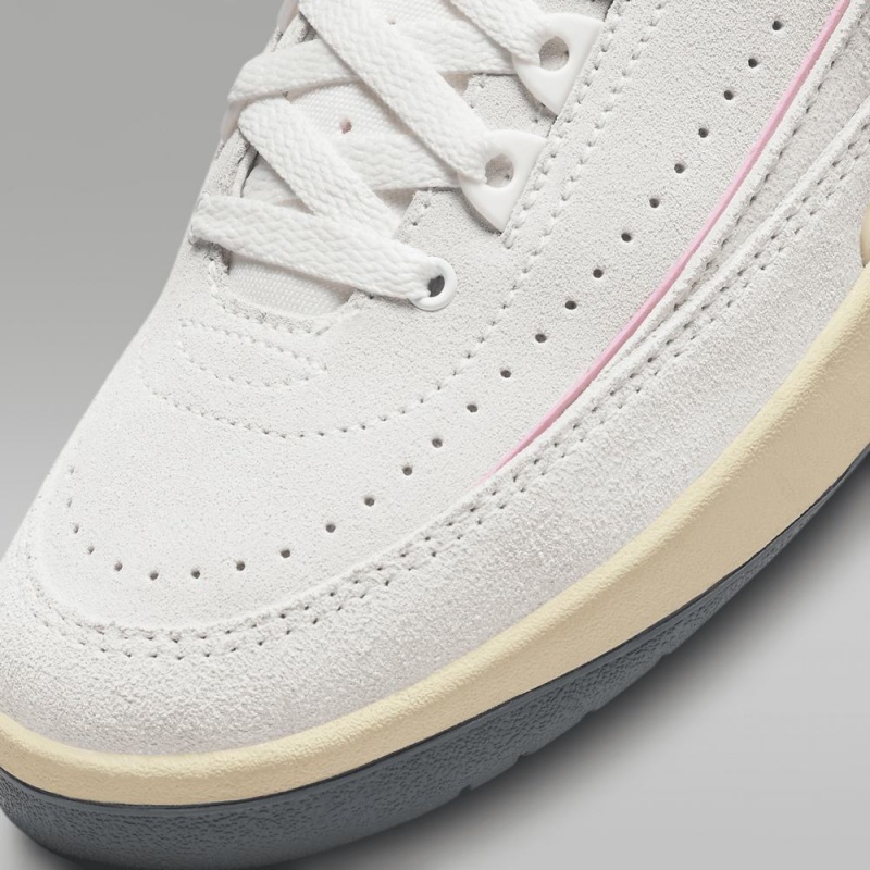 Nike Air Jordan 2 Retro Naisten Kengät Valkoinen Pinkki Punainen | 132LOISRX