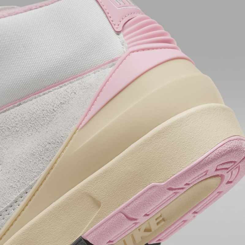 Nike Air Jordan 2 Retro Naisten Kengät Valkoinen Pinkki Punainen | 132LOISRX