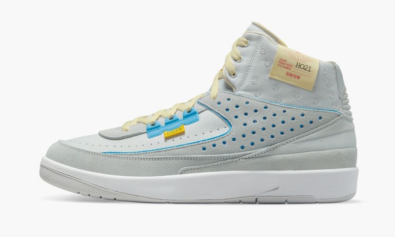 Nike Air Jordan 2 SP 'Union - Grey Fog' Miesten Kengät Harmaat Punainen Vaalean | 513SVIXAC