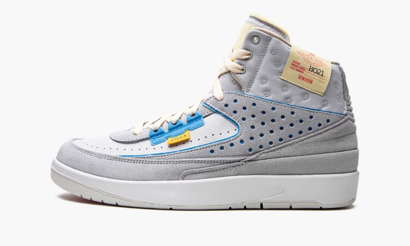 Nike Air Jordan 2 SP 'Union - Grey Fog' Miesten Kengät Harmaat Punainen Vaalean | 513SVIXAC