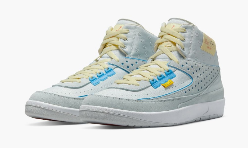 Nike Air Jordan 2 SP 'Union - Grey Fog' Miesten Kengät Harmaat Punainen Vaalean | 513SVIXAC