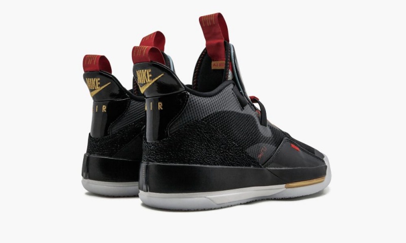 Nike Air Jordan 33 'Chinese New Year' Miesten Kengät Mustat Metal Kultaiset | 749TNIYWG