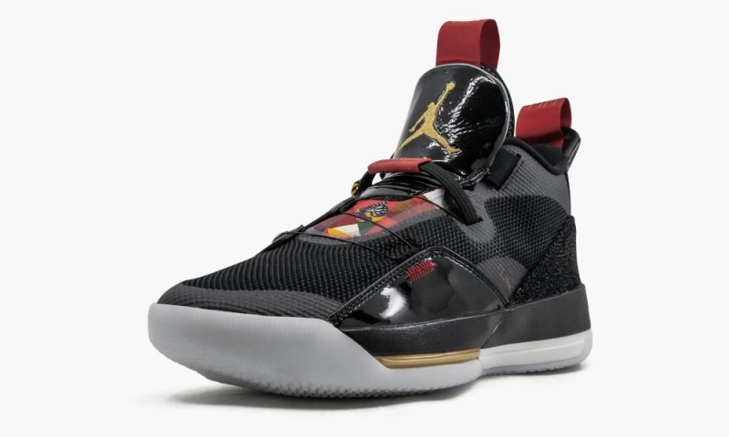 Nike Air Jordan 33 'Chinese New Year' Miesten Kengät Mustat Metal Kultaiset | 749TNIYWG