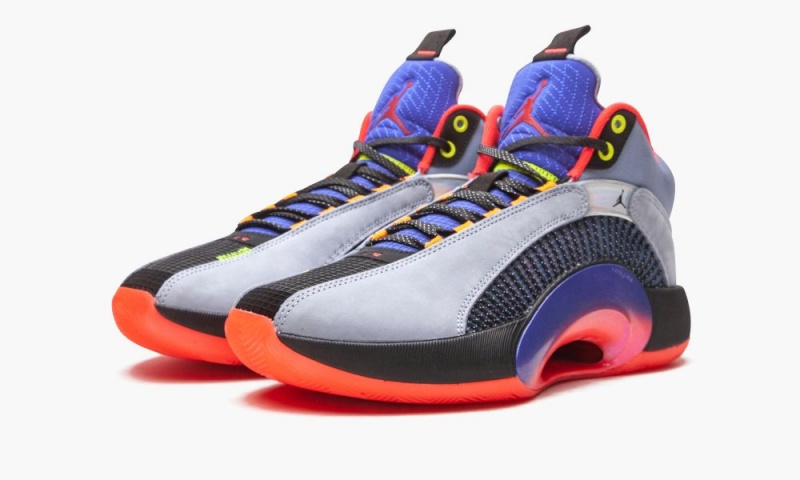Nike Air Jordan 35 'Center of Gravity' Miesten Kengät Mustat Punainen Harmaat | 823ZJDIKL