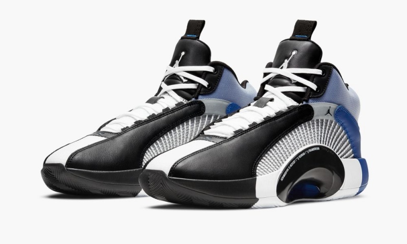 Nike Air Jordan 35 'Fragment' Miesten Kengät Valkoinen Mustat Sininen | 695NPWDIU