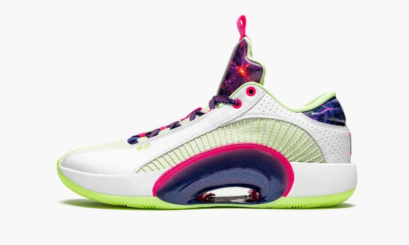 Nike Air Jordan 35 Low \'Luka Doncic PE\' Miesten Kengät Valkoinen Monivärinen | 612ZQILTF