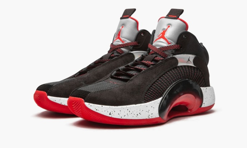 Nike Air Jordan 35 PF 'Bred' Miesten Kengät Mustat Punainen | 518SGYVNE