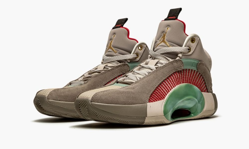 Nike Air Jordan 35 SP 'Clot - Terra Cotta' Miesten Kengät Harmaat Metal Kultaiset | 832LZJHUA