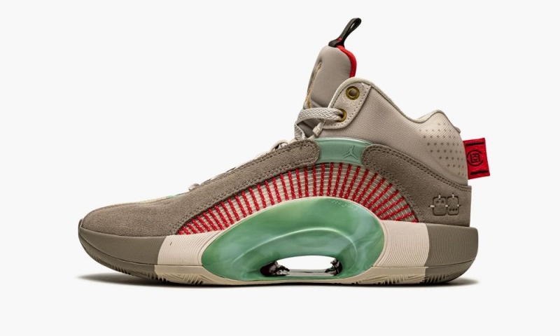 Nike Air Jordan 35 SP \'Clot - Terra Cotta\' Miesten Kengät Harmaat Metal Kultaiset | 832LZJHUA