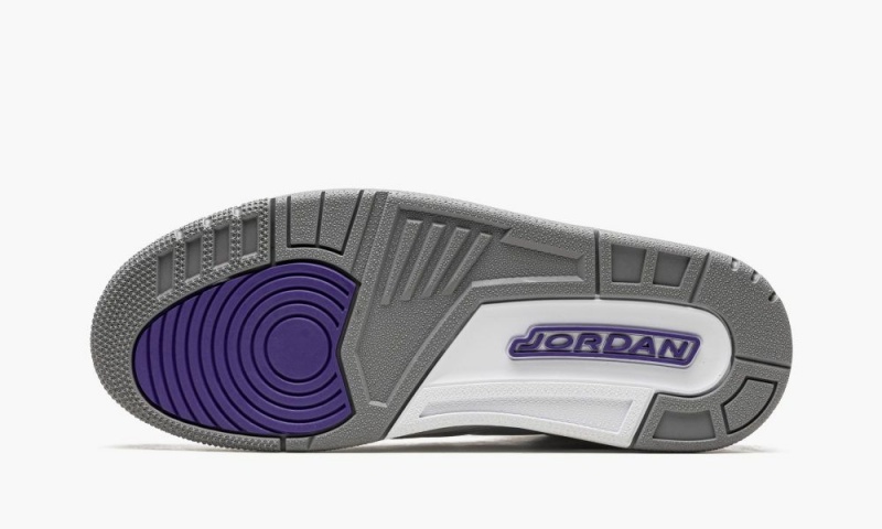 Nike Air Jordan 3 'Dark Iris' Miesten Kengät Valkoinen Mustat | 985HTYIAV
