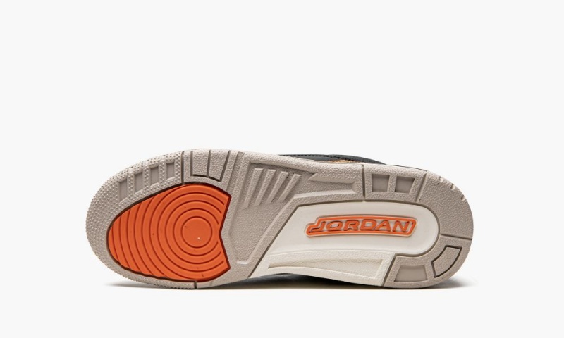 Nike Air Jordan 3 GS 'Desert Elephant' Lasten Kengät Mustat Oranssi Khaki Harmaat | 835VCRJFM
