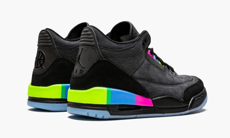 Nike Air Jordan 3 GS 'Quai54' Lasten Kengät Mustat Vihreä | 560LQUAJE