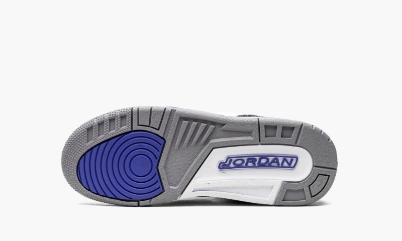 Nike Air Jordan 3 GS 'Racer Blue' Lasten Kengät Valkoinen Mustat Harmaat | 947AWHNTX