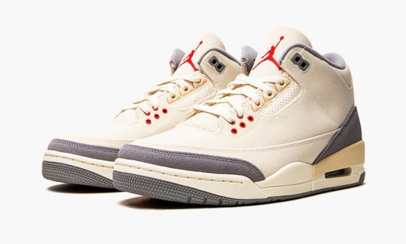 Nike Air Jordan 3 'Muslin' Miesten Kengät Punainen | 034AYTGVX