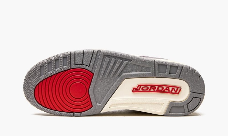 Nike Air Jordan 3 'Muslin' Miesten Kengät Punainen | 034AYTGVX