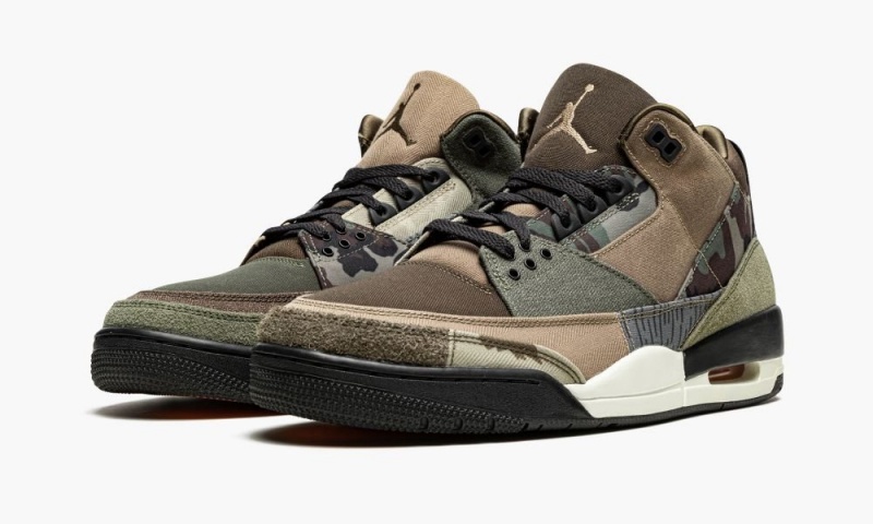 Nike Air Jordan 3 'Patchwork Camo' Miesten Kengät Camo | 129SIZLYT