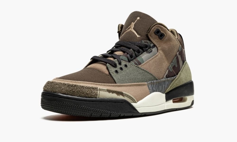 Nike Air Jordan 3 'Patchwork Camo' Miesten Kengät Camo | 129SIZLYT