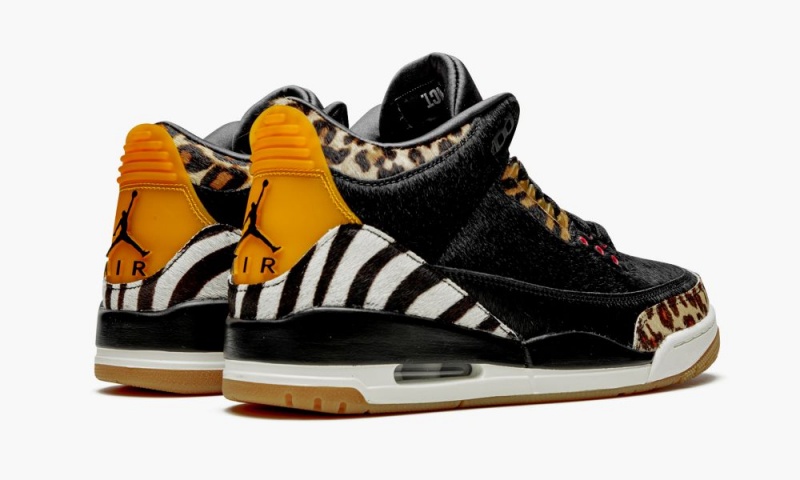 Nike Air Jordan 3 Retro 'Animal Instinct' Miesten Kengät Mustat Vaaleanruskea | 843UDGFHI