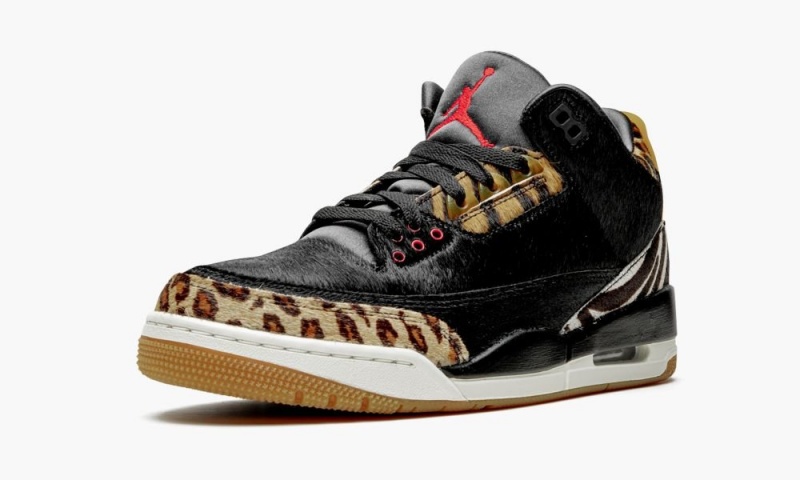Nike Air Jordan 3 Retro 'Animal Instinct' Miesten Kengät Mustat Vaaleanruskea | 843UDGFHI