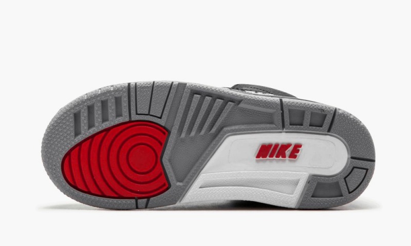 Nike Air Jordan 3 Retro BT 'Black Cement' Lasten Kengät Mustat Punainen Harmaat | 397QIUNBE