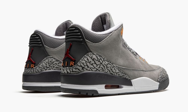 Nike Air Jordan 3 Retro 'Cool Grey' Miesten Kengät Harmaat | 465BNZTXV