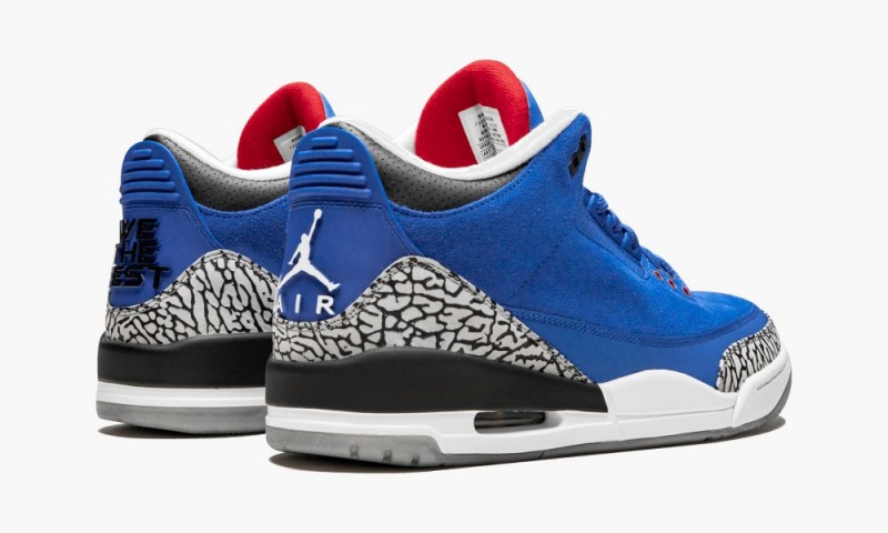 Nike Air Jordan 3 Retro 'DJ Khaled Father of Asahd' Miesten Kengät Kuninkaallinen Sininen Valkoinen Mustat Punainen | 732SADWXM